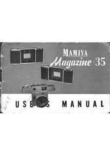 Mamiya 35 manual. Camera Instructions.